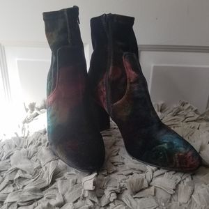 Madden Girl Multi-Colored Booties - EUC - Size 10